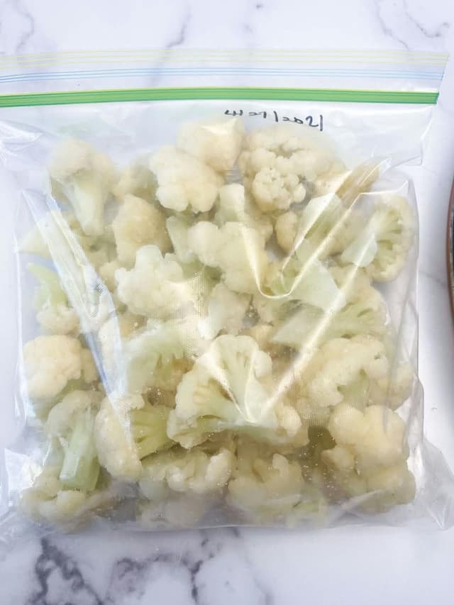 Cuted Cauliflower